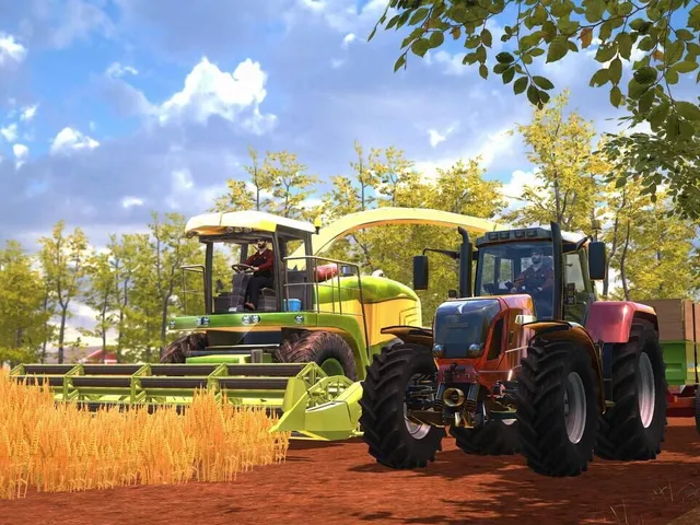Farming Tractor Simulator 2023: Drive Combine & Trucks