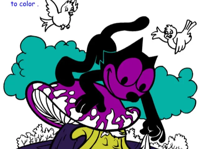 Felix Interactive Coloring Pages