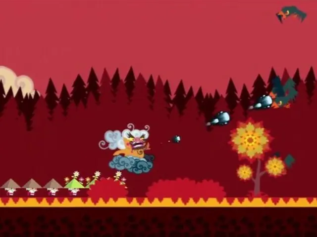 Floating Cloud God Saves the Pilgrims in HD!