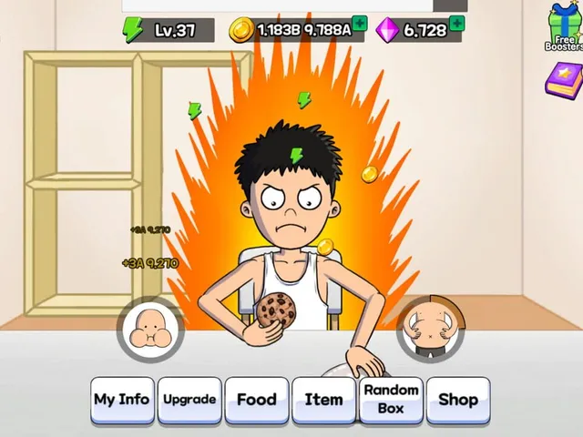 Food Fighter Clicker Games
