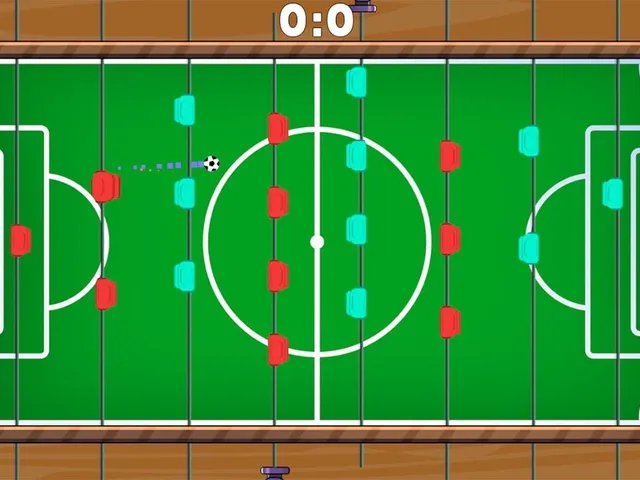 Foosball League Cup: Arcade Table Football Simulator