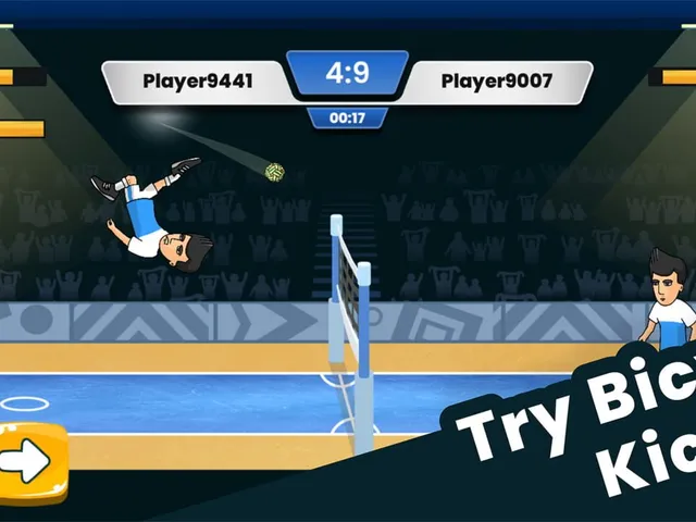 Football Sepak Kick Volleyball