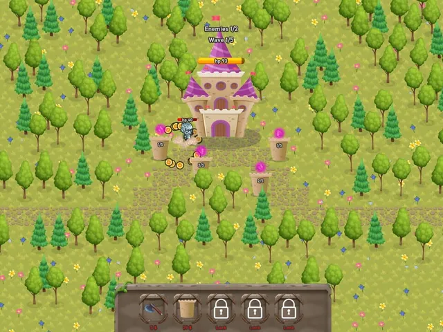 Forest towers