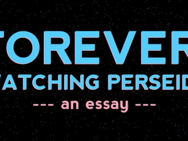 Forever, watching Perseids