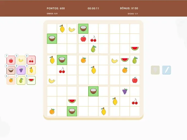 Fruit Sudoku