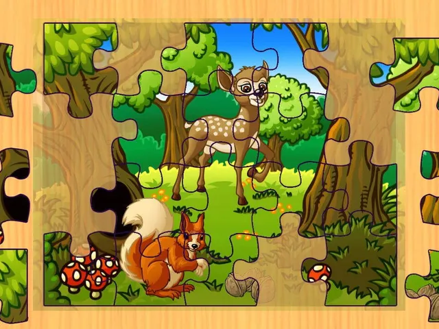 Funny Farm Animal Jigsaw Puzzle Game for Kids and Toddlers