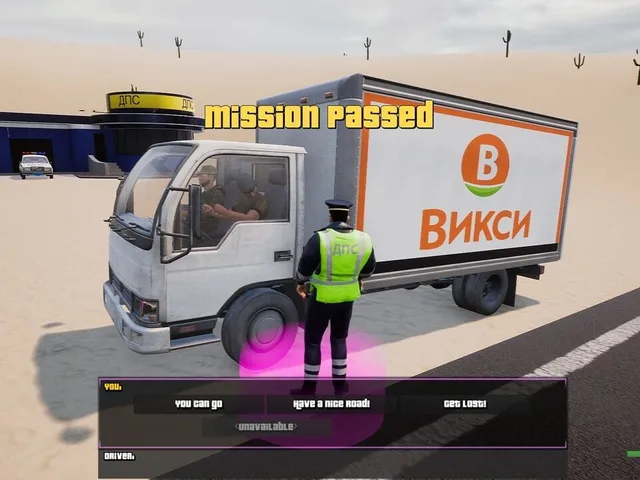 GAI Stops Auto: Right Version Simulator