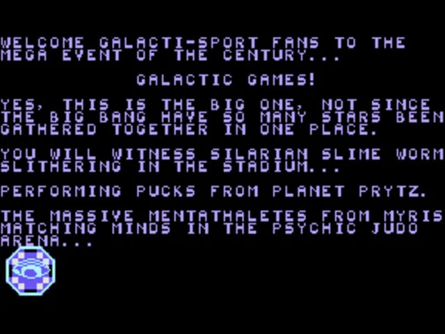 Galactic Games