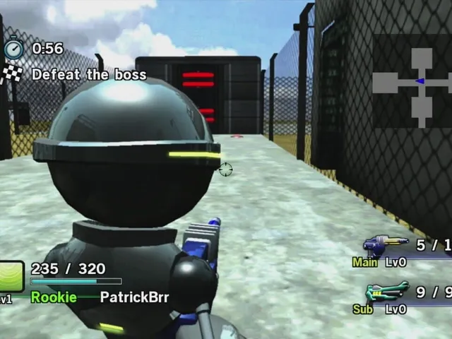 Gamerbots: Third-Robot Shooting