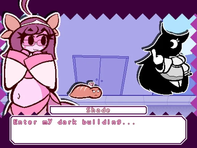 Giant Snake Girl Wants the Burger!