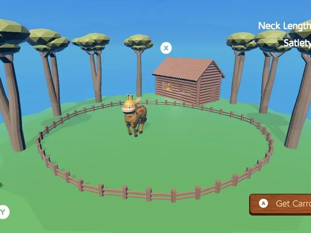 Giraffe Raising Game: Reach for the sky