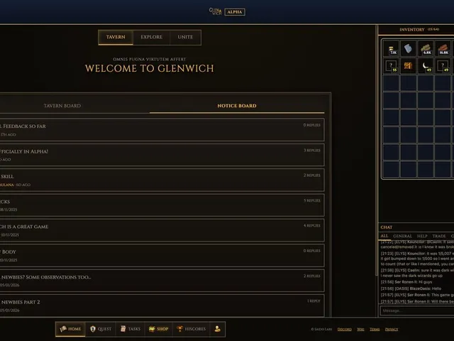 Glenwich Idle MMO