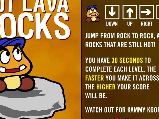 Goombario and the Adventure of the Hot Lava Rocks