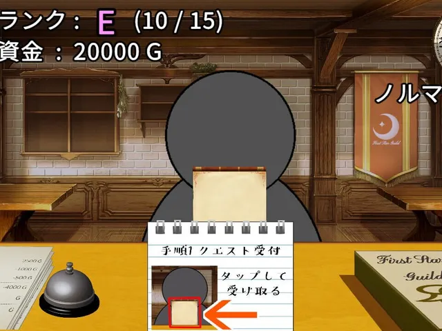 Guild Receptionist: Good Luck