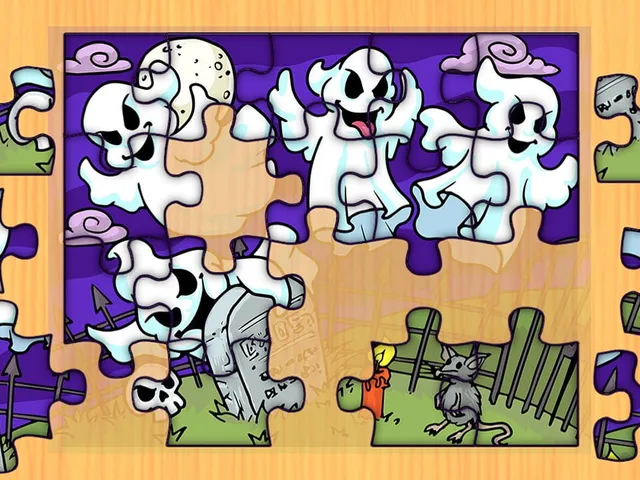 Halloween Jigsaw Puzzles: Puzzle Game for Kids & Toddlers