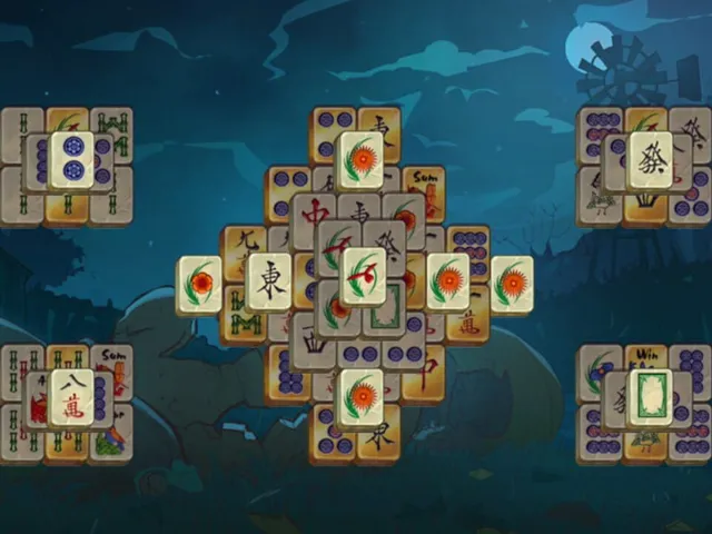 Halloween Night Mahjong