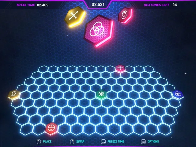 Hextones: Spacetime