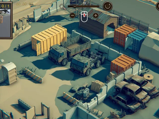 Hidden Battle Top-Down 3D