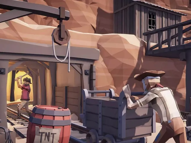 Hidden Western Frontier Top-Down 3D
