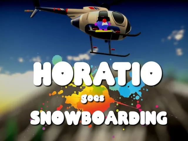 Horatio Goes Snowboarding