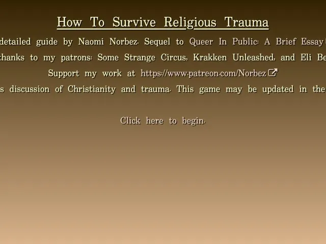 How to Survive Religious Trauma