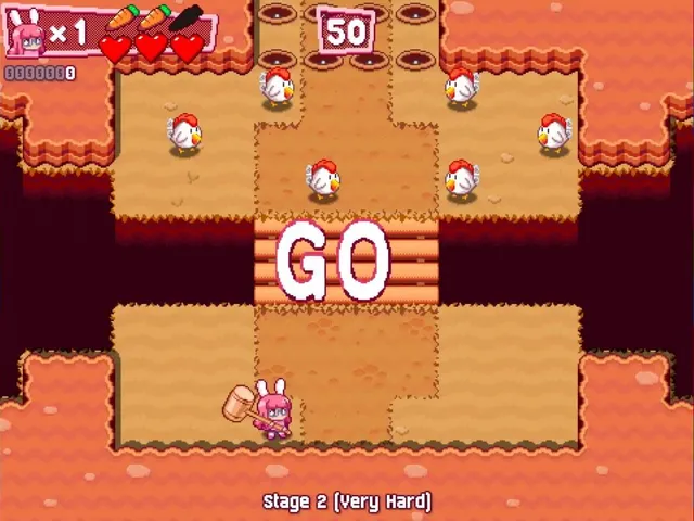 Hyper Bun Buster: Rocket Hammer Action