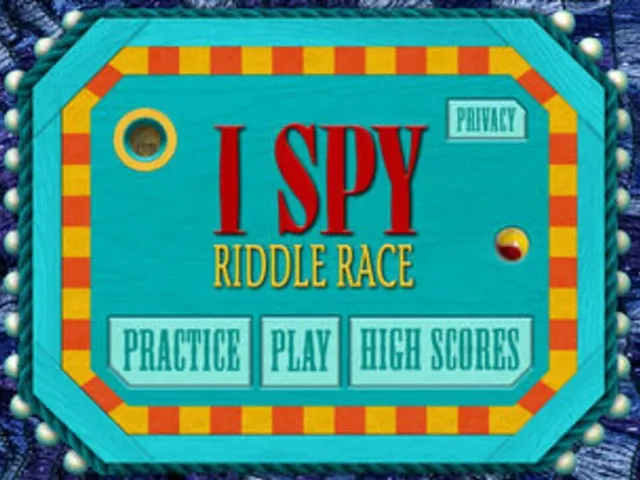 I Spy Riddle Race