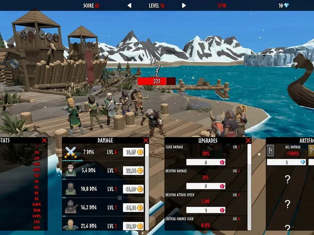Idle Vikings Clicker