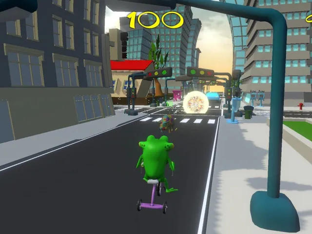 Impossible Fighter Frog