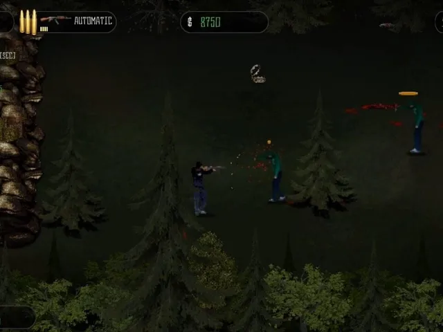In the dark forest