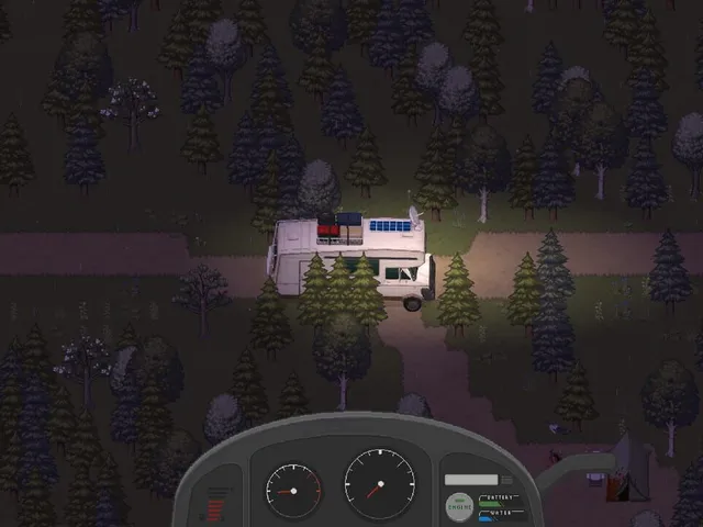 In the Van