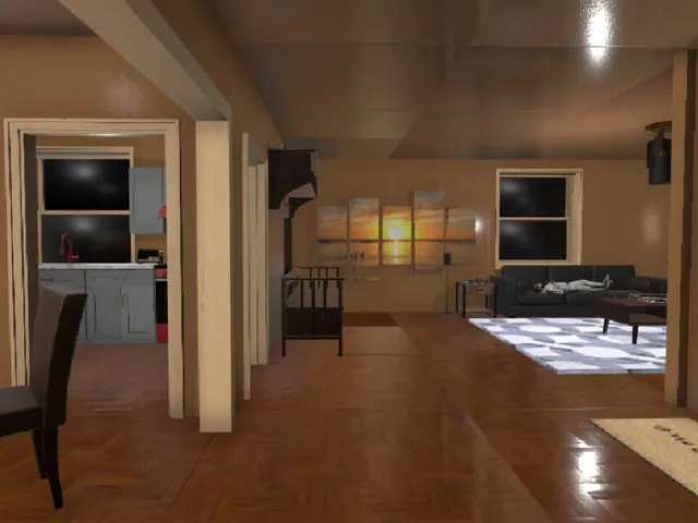 In Winter: A New Apartment