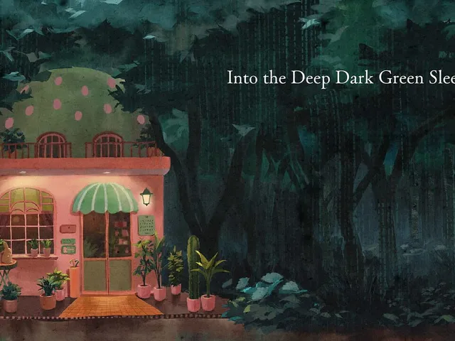 ­Into the Deep Dark Green Sleep