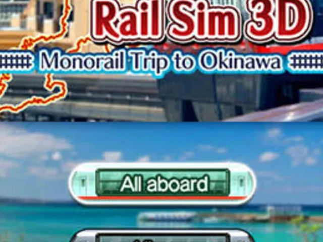 Japanese Rail Sim 3D Monorail Trip to Okinawa