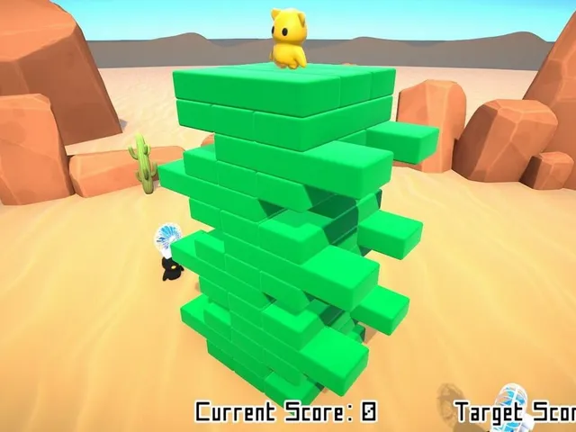 Jenga Cat