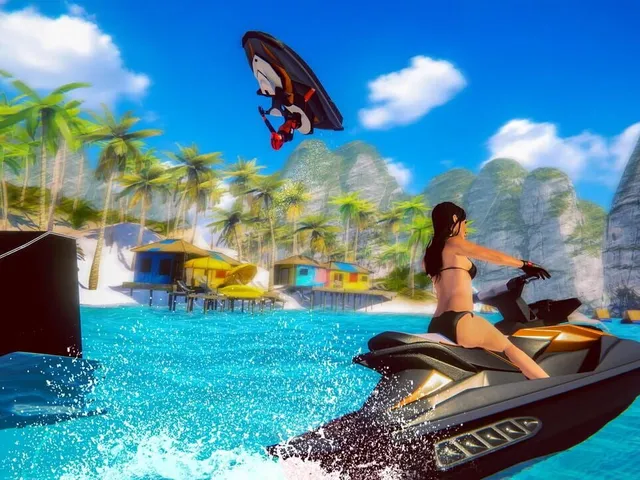 Jet Ski Mania: Aquatic Adrenaline Rush