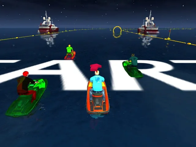 Jet Skiing Race
