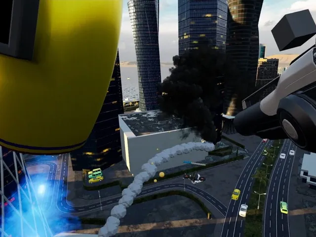 Jetpack City Action VR