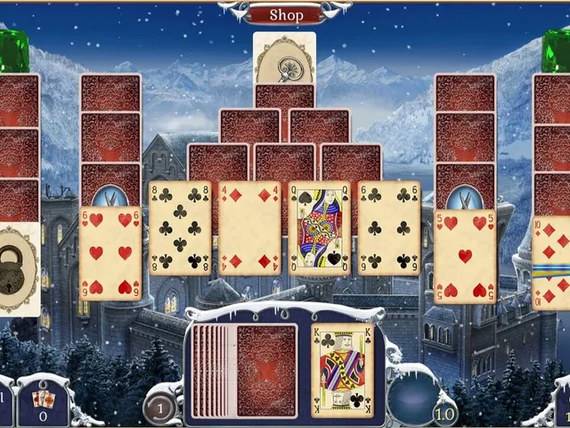 Jewel Match Solitaire Winterscapes