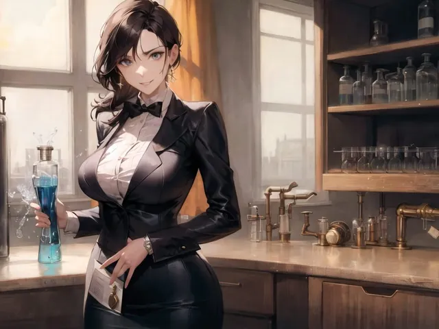 Kawaii Girls: Spicy Scientist