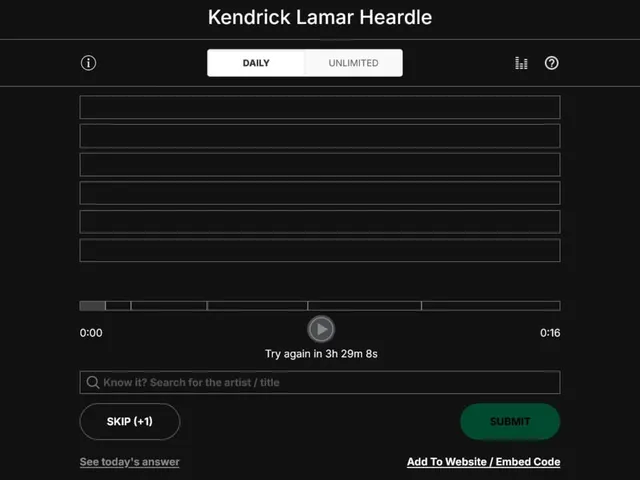 Kendrick Lamar Heardle