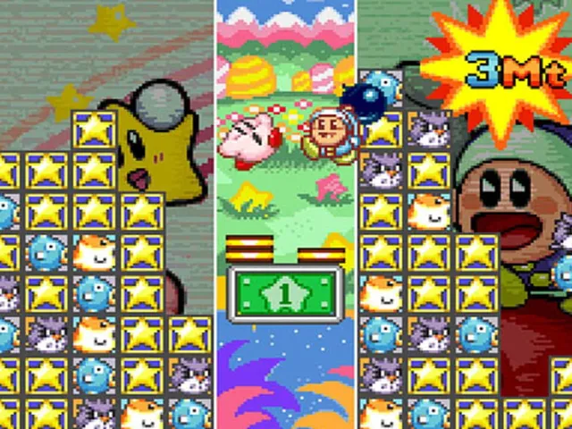Kirby's Star Stacker