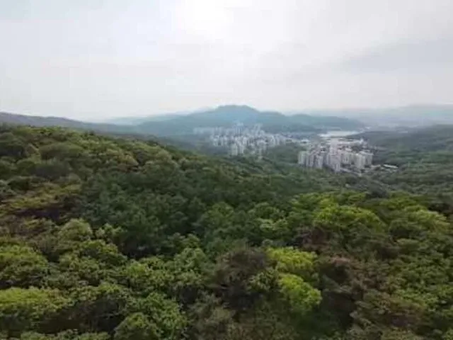 Korean Drone Flying Tour Baegun Lake