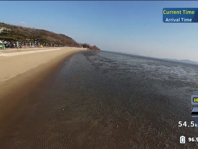 Korean Drone Flying Tour Dongmak Beach