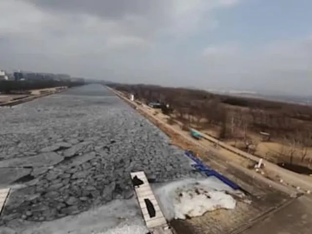 Korean Drone Flying Tour Hanam-City