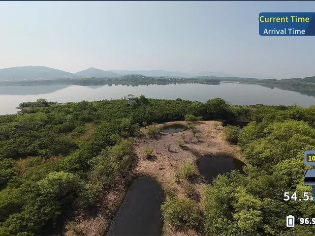 Korean Drone Flying Tour Hujeong Auditorium