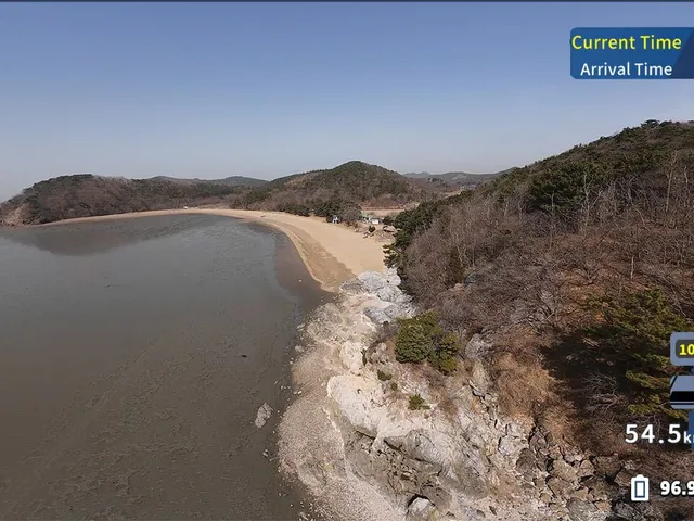 Korean Drone Flying Tour Jangbong-do