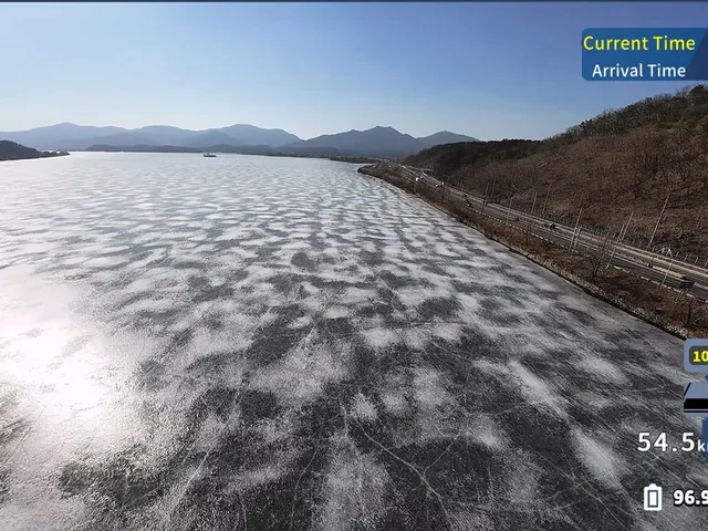 Korean Drone Flying Tour Namhan River