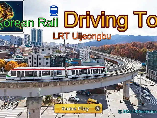 Korean Rail Driving Tour: LRT Uijeongbu