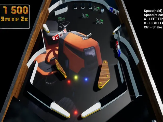 Lawnmower Game: Pinball